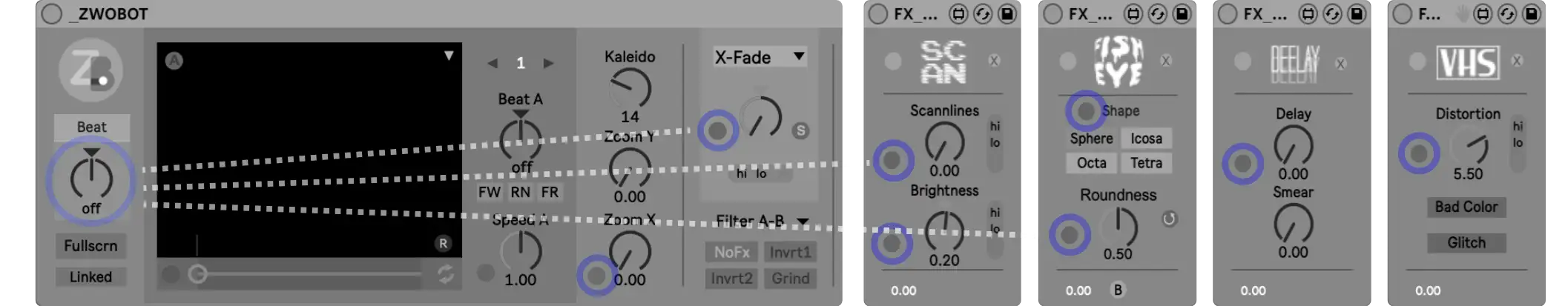 Visuals with Beat Control  Ableton Live