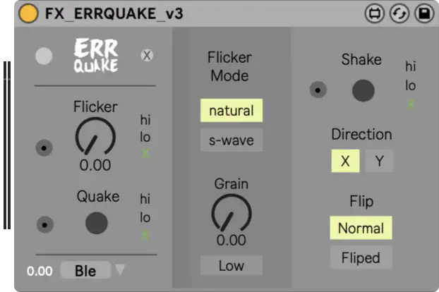 Errquacke Video Effects Module