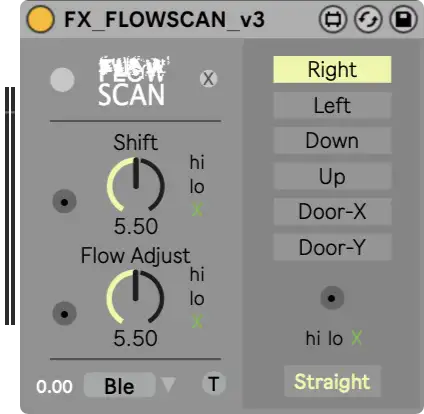 Flowscan Video Effects Module