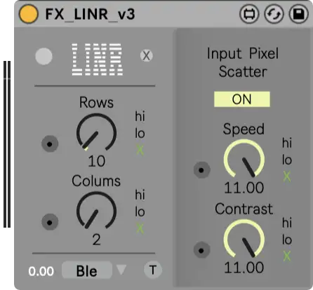 Linr Video Effects Module