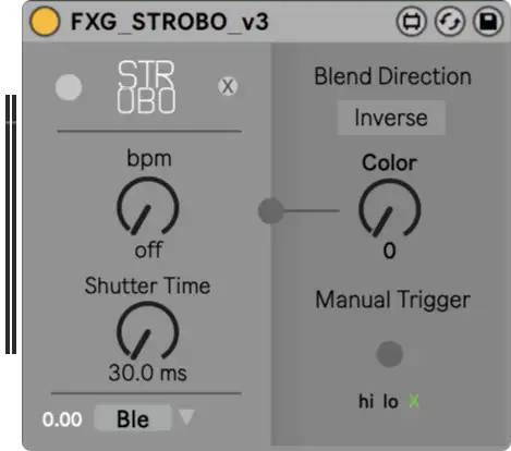 Strobo Video Effects Module