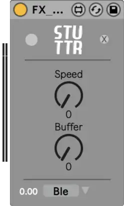 Stutter Video Effects Module