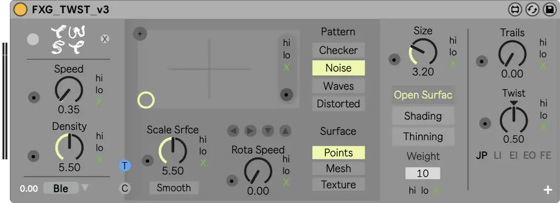 Twist Video Effects Module